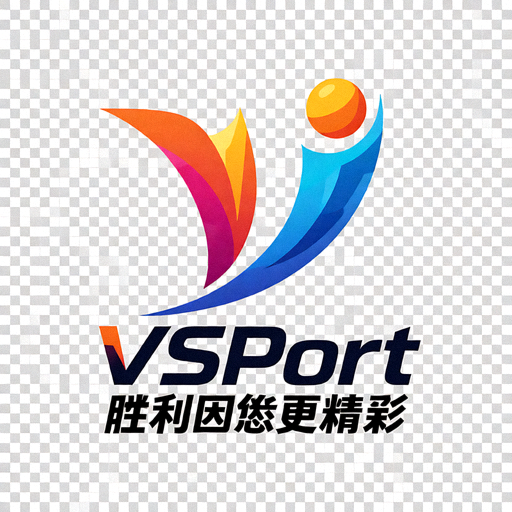 VSport 品牌标志，绿色体育数字平台官方图标